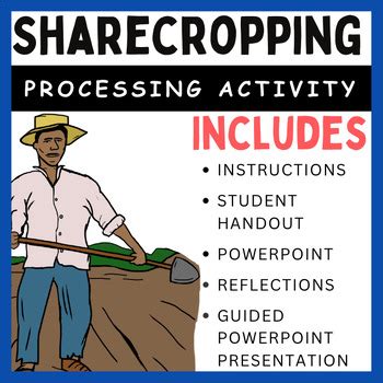 Understanding Sharecropping: Processing Activity by William Pulgarin