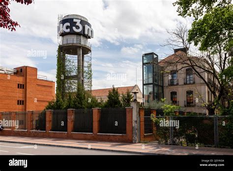 Carlos III Madrid University with a view on the Getafe Campus which ...