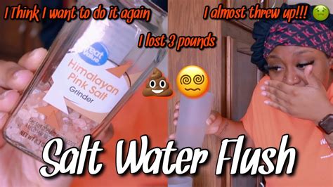 Salt Water Flush My Experience I Lost 3 Pounds Youtube