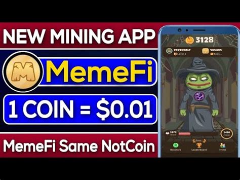 Memefi New Mining App Memfi Coin Price Memefi Same