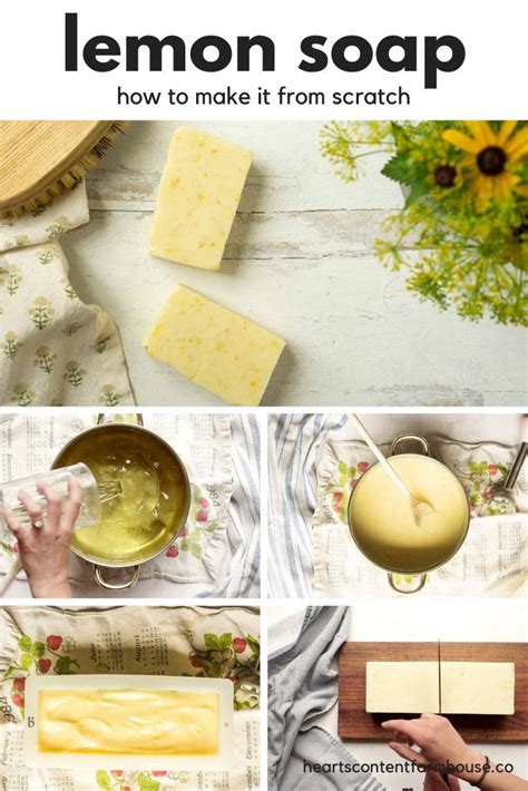 Lemon Soap Recipe Artofit