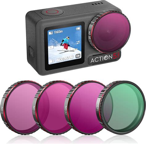 Amazon DJI Osmo Action ND Filter Kit Compatible With Osmo Action