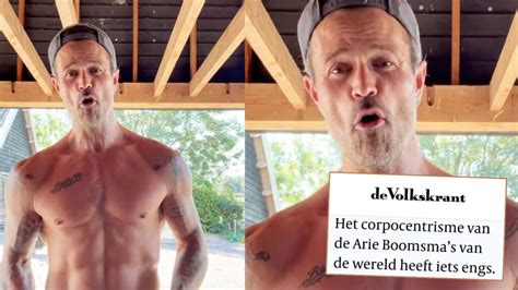 Arie Boomsma Afgefakkeld In Volkskrant Hij Heeft Iets Engs