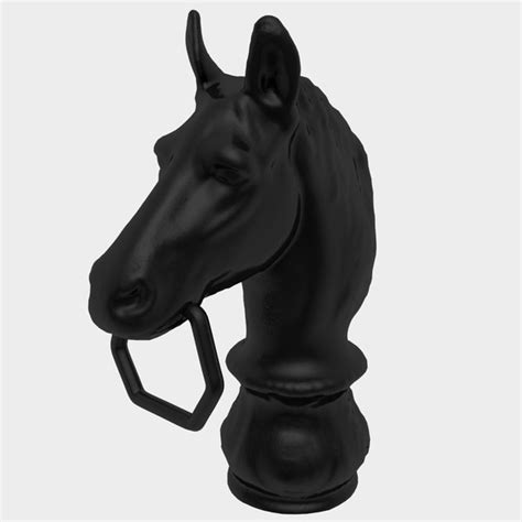 Estátua de cabeça de cavalo Modelo 3D TurboSquid 1272257