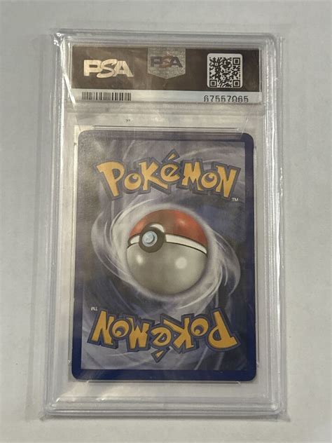 Psa 7 Nm Caterpie Reverse Holo 69110 Pokemon 2002 Legendary Collection