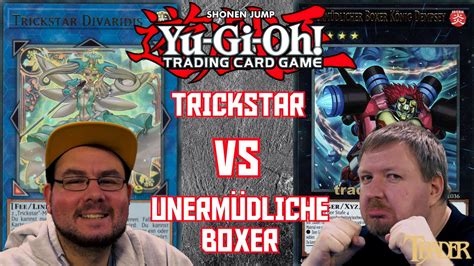 YuGiOh Trickstar VS Unermüdliche Boxer deutsch Stream Duell 742