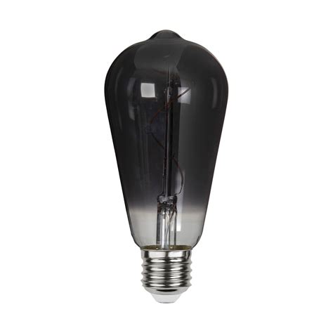 Led Filamentlampe St64 E27 3w 1800k Rauchglas Lampenwelt Ch