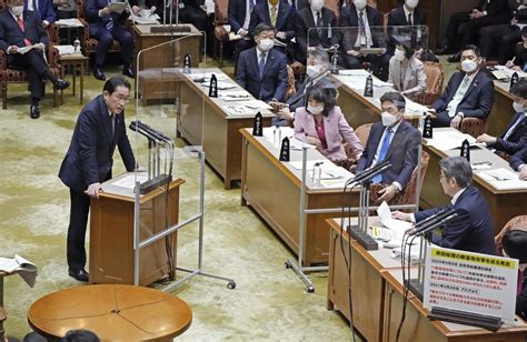 岸田首相、「増税はないと断言を」の質問に答えず「財源について今申し上げるべきではない」 社会写真ニュース 日刊スポーツ