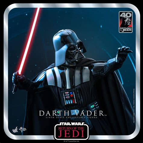 Hot Toys Th Darth Vader Rotj Deluxe The Jedi Archives