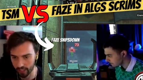 Team Tsm Imperialhal Vs Faze Algs Scrims Both Pov Apex Imperialhal