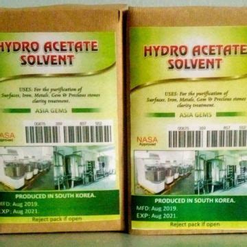 Buy Wholesale Malaysia Hydro Acetate Solvent & Hydro Acetate at USD ...