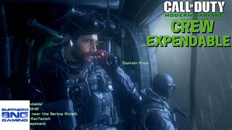 Call Of Duty Modern Warfare Remastered Mission 1 Crew Expendable