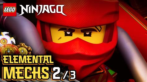 Lego Ninjago Powstanie Smok W The Elemental Mechs Mistrz Mech W