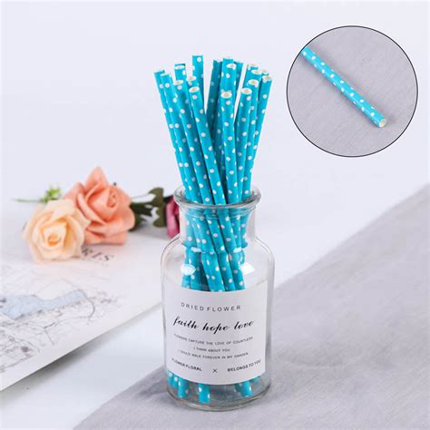 Food Grade Eco Friendly Disposable Wrapped Drinking Paper Straw For