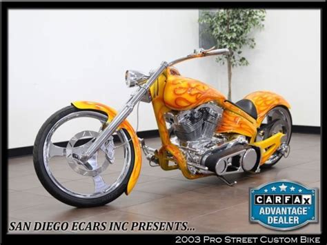 2003 Pro Street Custom By Combs Customs Chopper 124 SS Fully Polished