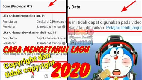 Cara Mengetahui Lagu Copyright Atau Tidak Youtube