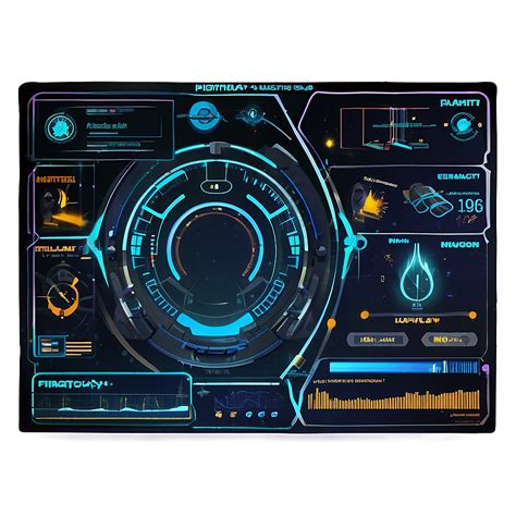 Download Futuristic Hud Graphic Png Wdd