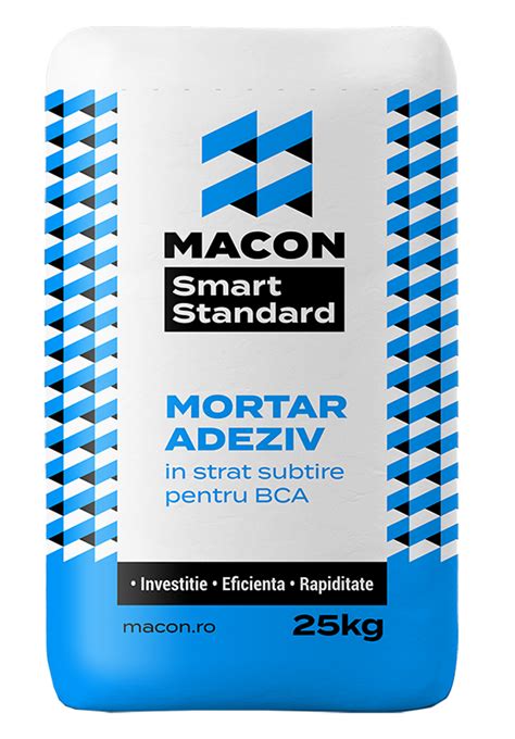 BCA Beton Celular Autoclavizat Pentru Constructii MACON SMART