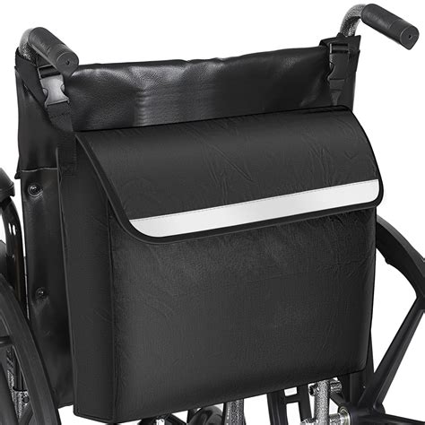 Mtfun Wheelchair Bag Large Capacity Oxford Cloth Backpack Carrying Case For Mobility Scooters