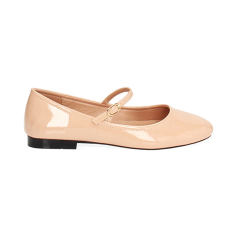Ballerines Femme Nude Brillantes Primadonna Collection
