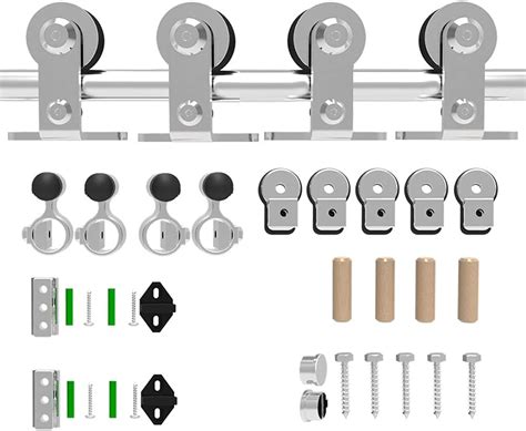 Ft M Acier Inoxydable Quincaillerie Kit De Rail Roulette Pour Porte