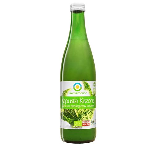 SOK Z KAPUSTY KISZONEJ NFC BEZGLUTENOWY BIO 500 Ml BIO FOOD BioTo