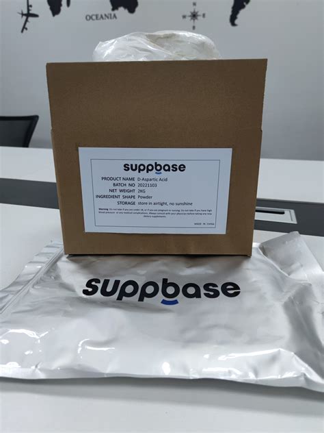 D-Aspartic Acid Powder Ingredients Supplier | NutriAvenue