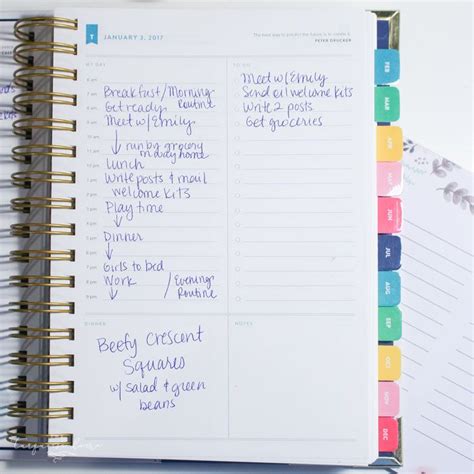 How To Organize Your Daily Schedule 30 Days To Less Of A Hot Mess