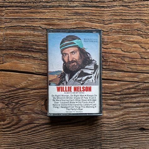 Willie Nelson Always On My Mind Cassette Tape 1982 Vintage Cassette