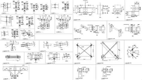 Steel Structure Design Drawing Structural And Construction