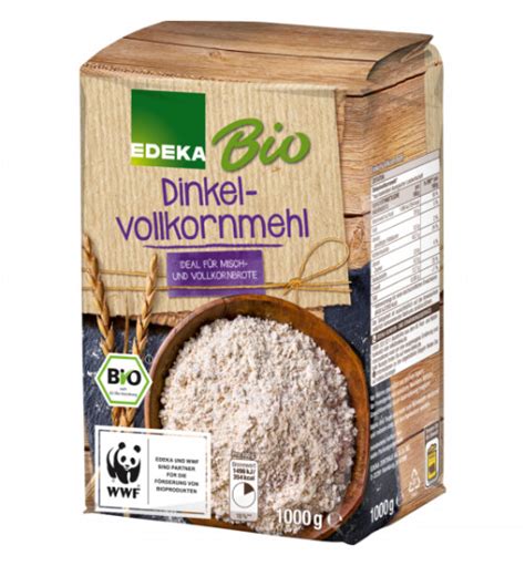 Bio Edeka Dinkelvollkornmehl 1kg