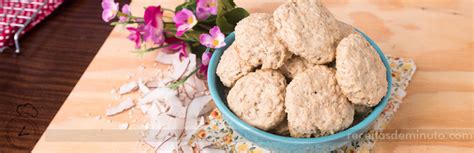 Biscoitinho Fofinho De Aveia Coco Receitas de Minuto A Solução