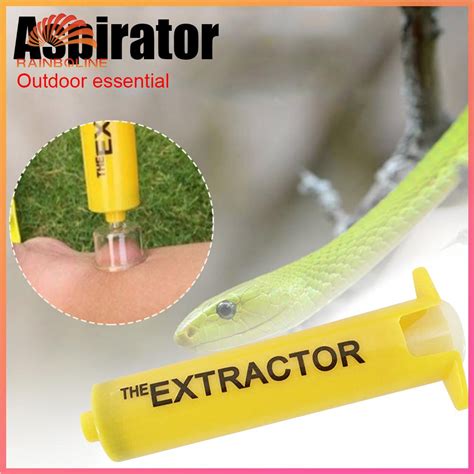 Rain Insect Bite Vacuum Extractor Wild Venomous Bee Mosquito Bee Bite