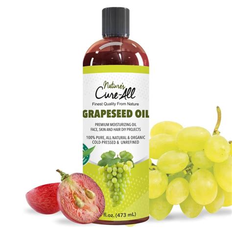 Grape Seed Oil | 100% Pure – Nature's Cure-All