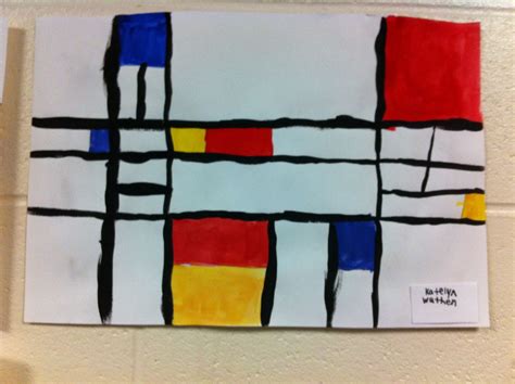 Yankeetown Art: Mondrian Abstract Art