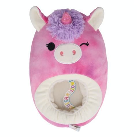 Squishmallows Lola Unicorn Girl's Slippers-Medium, M - Fred Meyer