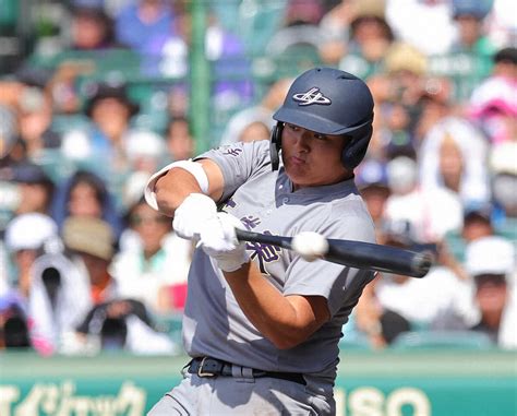 【甲子園】花巻東・麟太郎 V打含む3安打 「逆襲の夏」へ8年ぶり初戦突破― スポニチ Sponichi Annex 野球