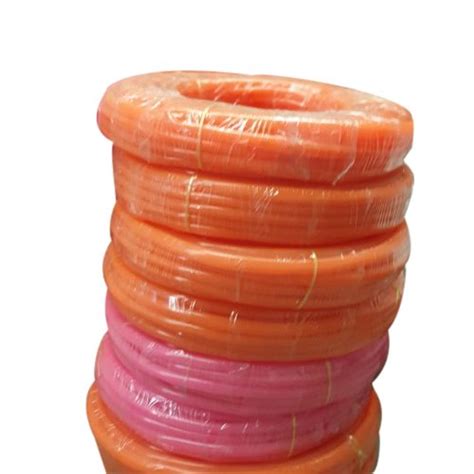 Onyx Orange Flexible Pvc Super Milky Garden Pipe Packaging Type Roll