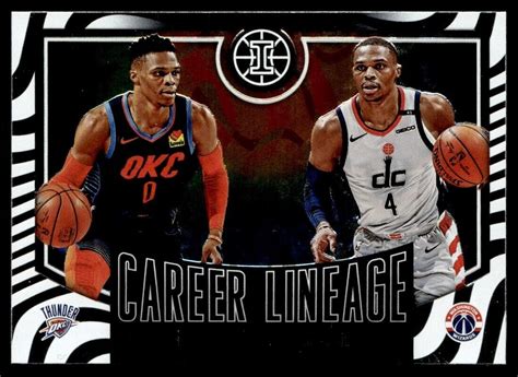 Panini Illusions Career Lineage Russell Westbrook Oklahoma City