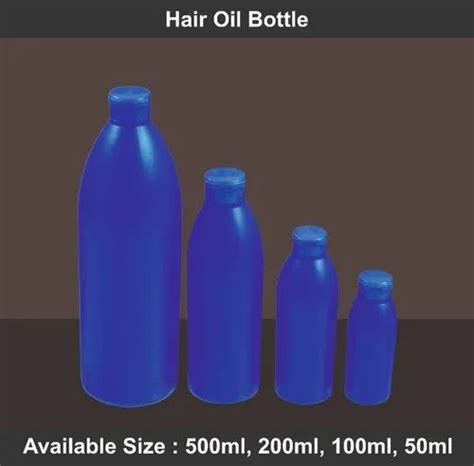 Flip Top Blue Hair Oil Bottle Capacity Ml At Rs Piece In