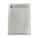 Glue Bound A4 Paper Printed Transport Letterhead At Rs 2 Piece In Chennai