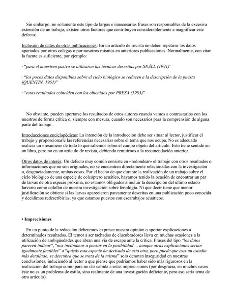 Como Escribir Un Articulo Científico 1 Material De Consulta Pdf