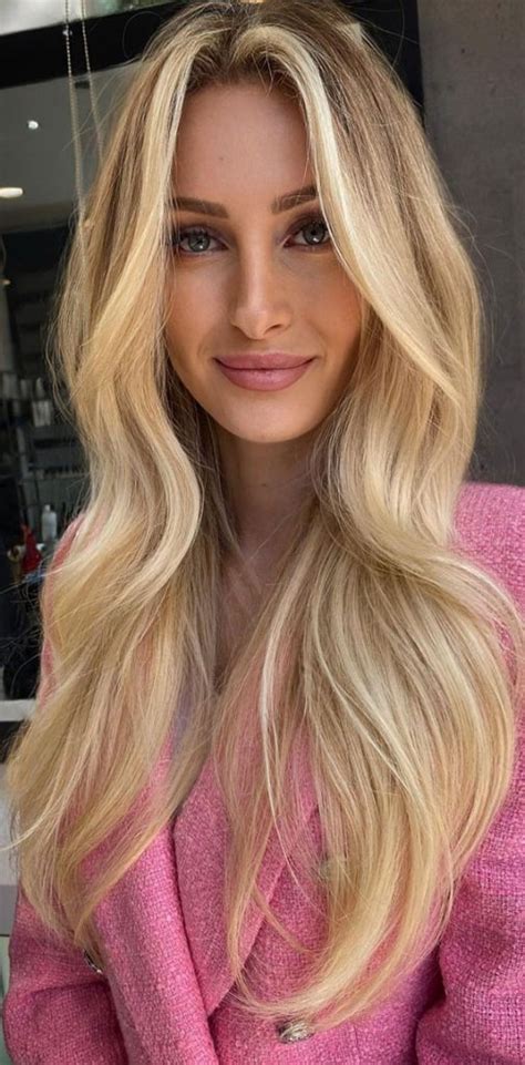 35 Cute Summer Hair Colours Hairstyles Buttery Blonde