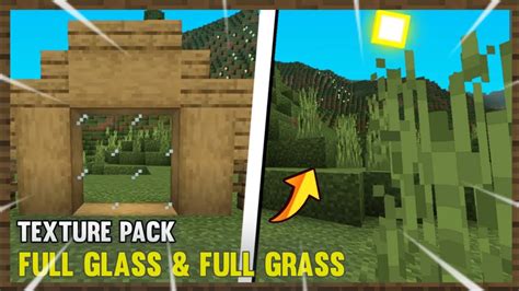 Texture Pack Full Block Full Grass Ama Connected Glass Nya Smooth