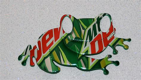 Items Similar To Recycled Soda Can Art Recycled Frog Magnet On Etsy