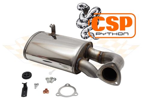 Csp Python Exhaust System Type With J Tubes Custom Speed Parts Csp