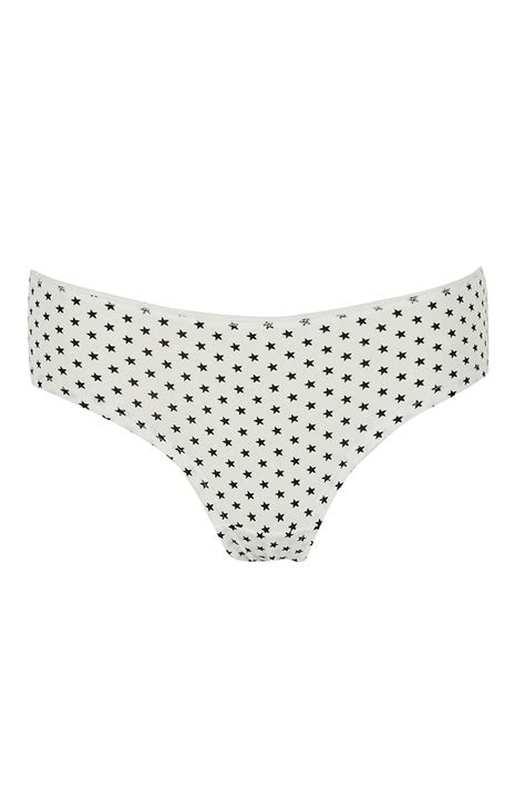 Defacto Fall in Love lü Desenli Hipster Pamuklu Bikini Külot