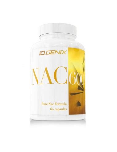 NAC N Acetil cisteína iO GENIX Nutrition