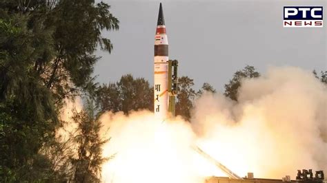 Mission Divyastra Pm Modi Hails India S First Flight Test Of Agni