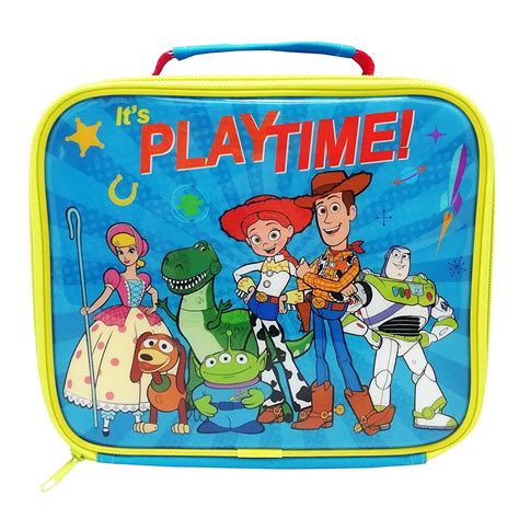 Disney Toy Story It' S Playtime! School Rectangle Lunch Bag 5039388066525